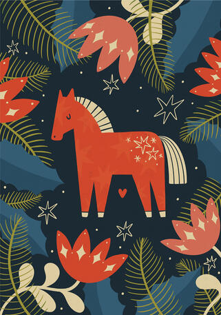 'El caballo rojo' 'El caballo rojo'